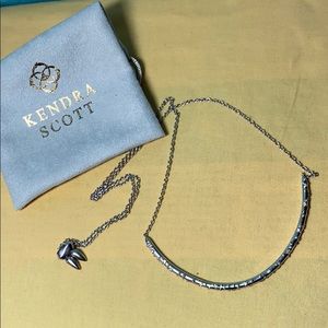 Kendra Scott silver necklace